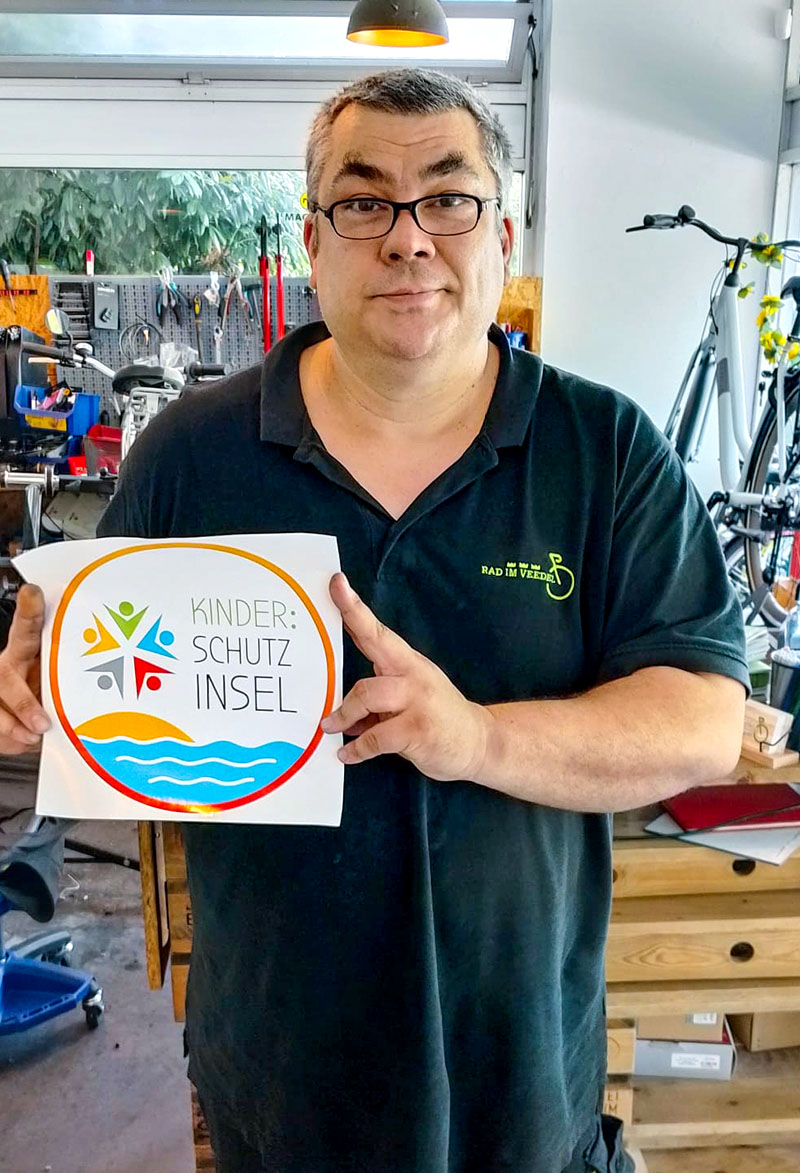 Rad im Veedel ist Kinder:Schuztzinsel